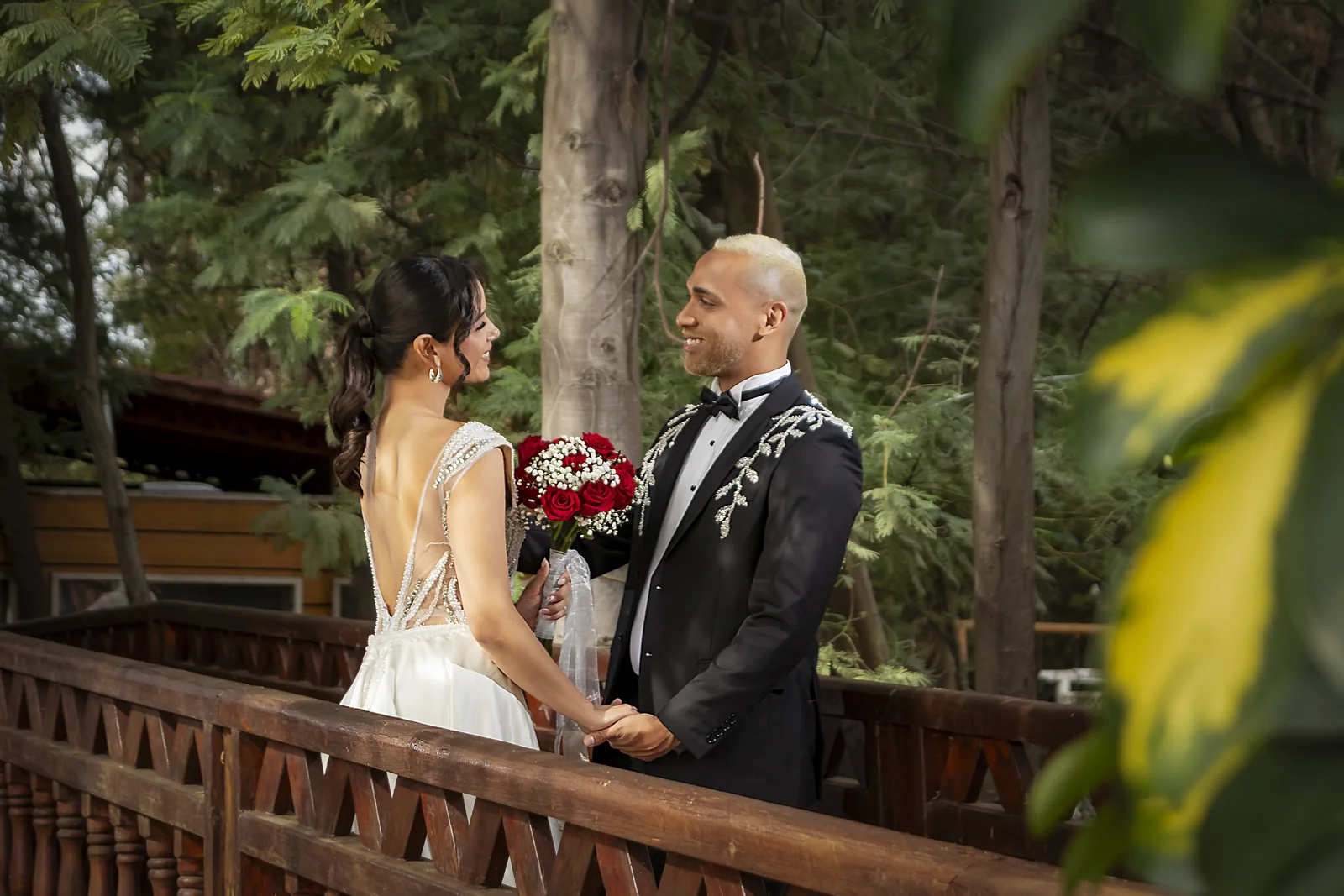 Fotografías de matrimonio en entorno natural