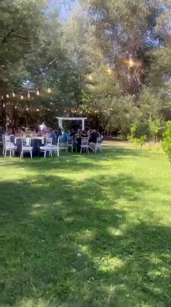 Celebración empresa en áreas verdes