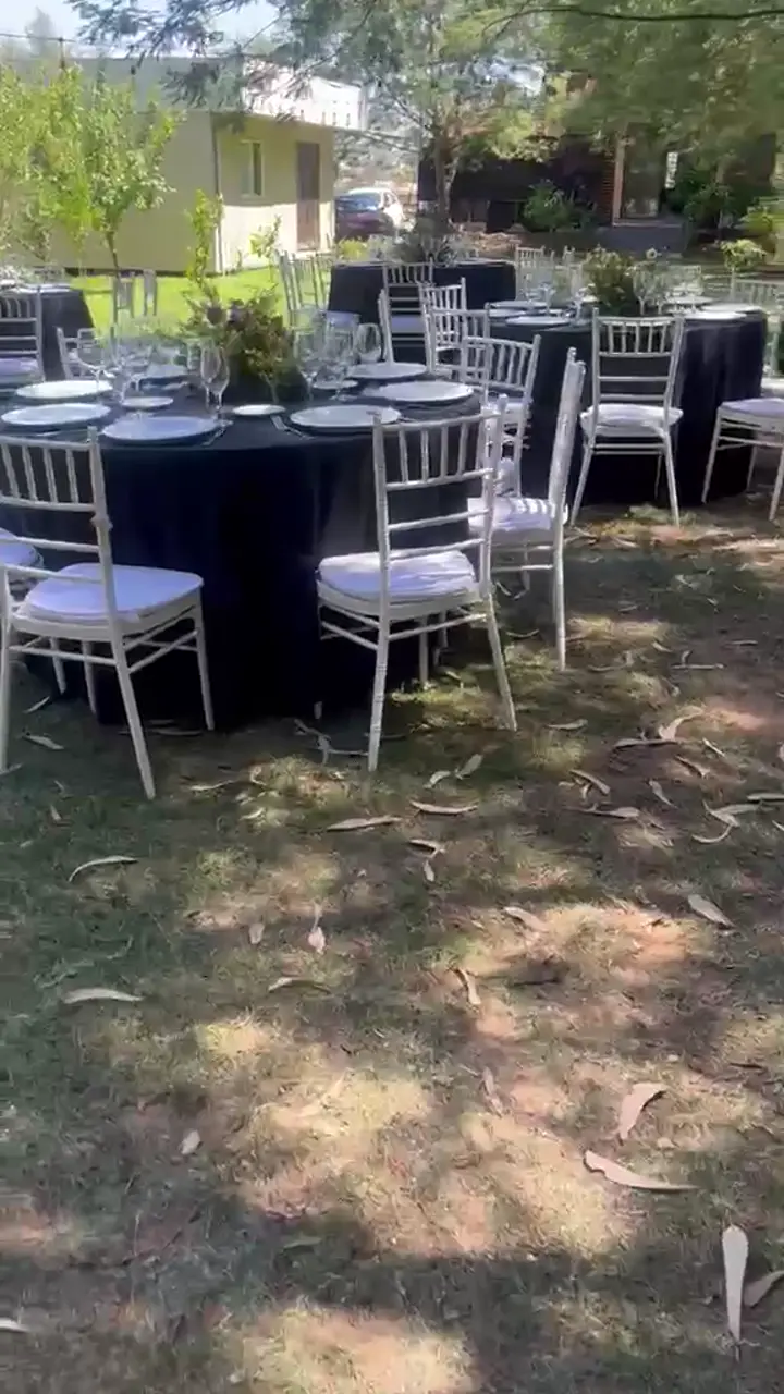Celebración empresa en áreas verdes